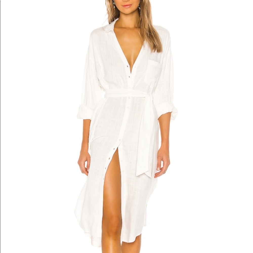 L space cover up/ dress - tags on